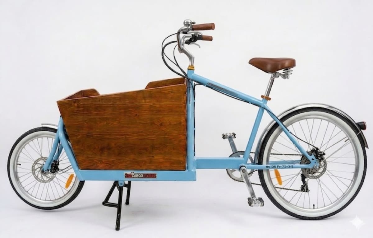 Cargo Bike Biru Pedal Knights — Produsen Sepeda Kargo #1 Indonesia
