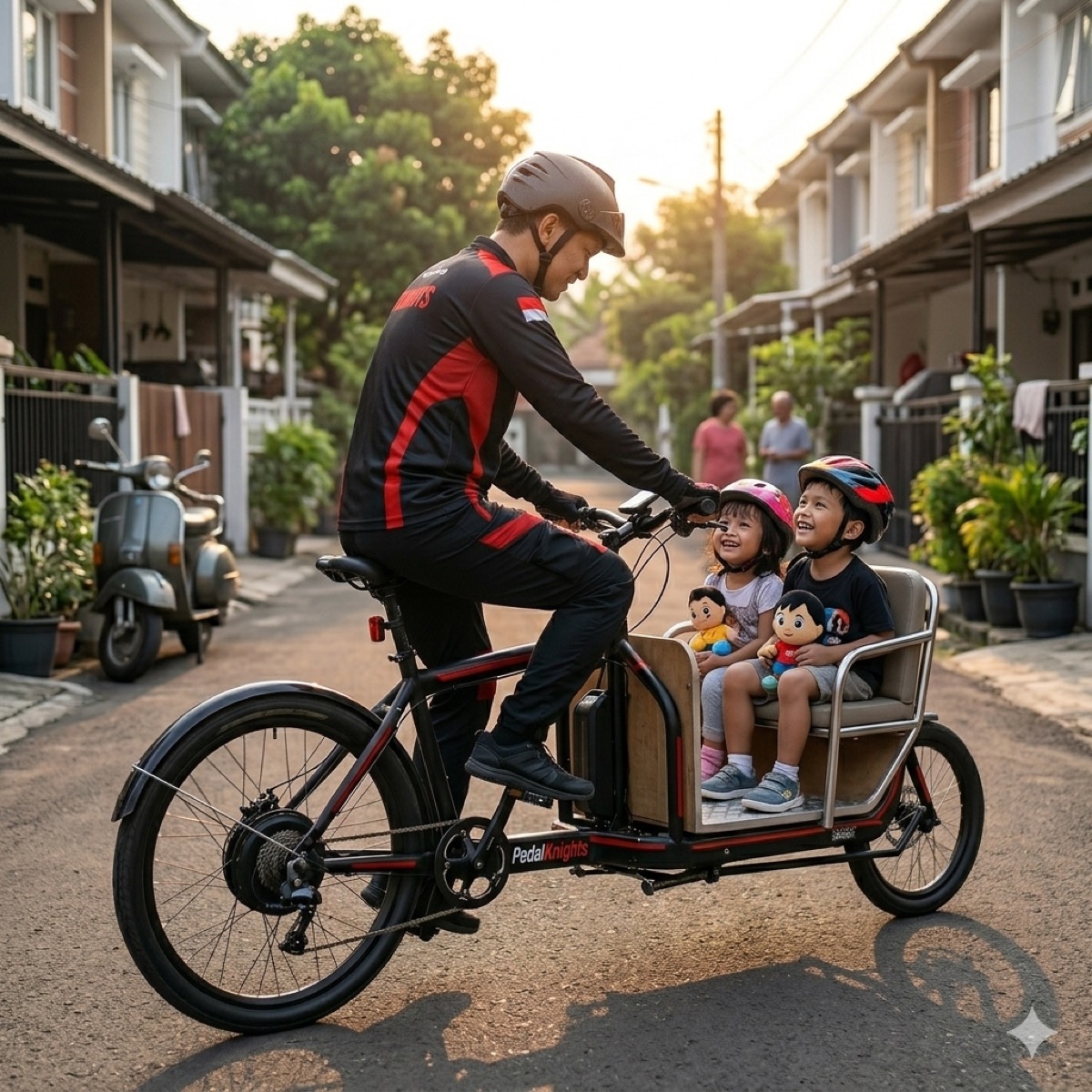 Cargo Bike Antar Jemput Anak Sekolah Jakarta: Aman, Hemat, Menyenangkan