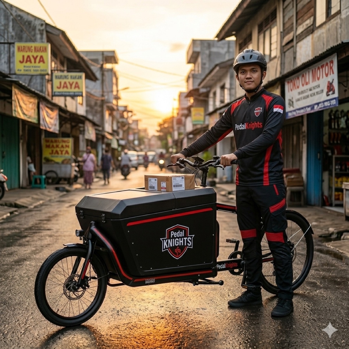 Berapa Hemat BBM dengan E-Cargo Bike? Kalkulasi Nyata