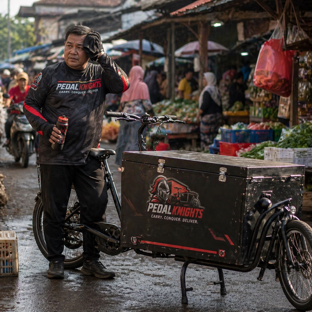 Cargo Bike untuk Tukang Sayur Keliling: Lebih Lincah, Lebih Hemat